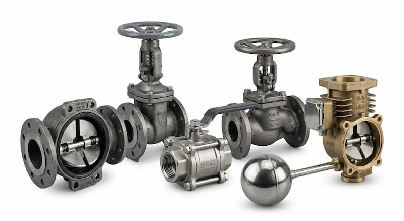 Các loại van công nghiệp phổ biến