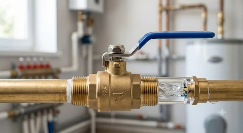 Van nước hoạt động bình thường sau khi sửa