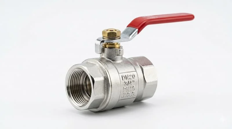 Ảnh sản phẩm khóa nước ren 21 trên nền trắng