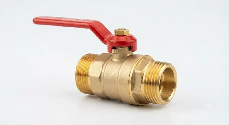 Ảnh sản phẩm khóa van đồng hồ nước trên nền trắng