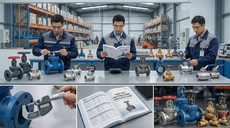 Đội ngũ tư vấn kỹ thuật và kiểm tra van