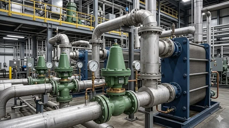 Spence Valve trong hệ thống hơi công nghiệp