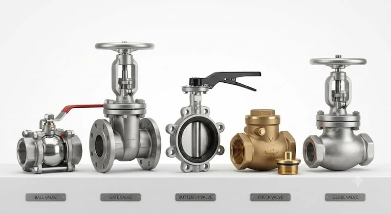 Tổng quan các loại Valve Water phổ biến