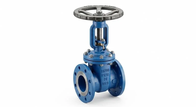 Van cổng DN 80 thực tế