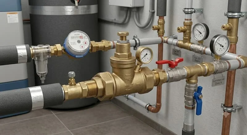 Nguyên lý hoạt động giảm áp của van điều áp phi 27