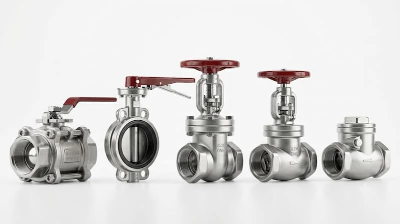 So sánh các loại van inox 6O