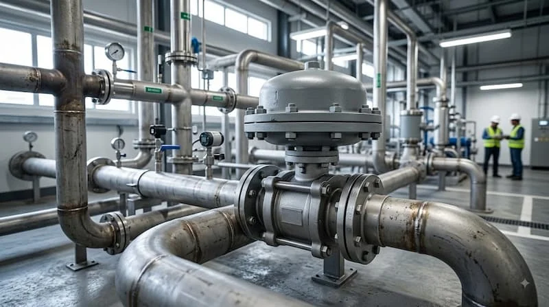 Ảnh nắp chụp valve trong ứng dụng thực tế