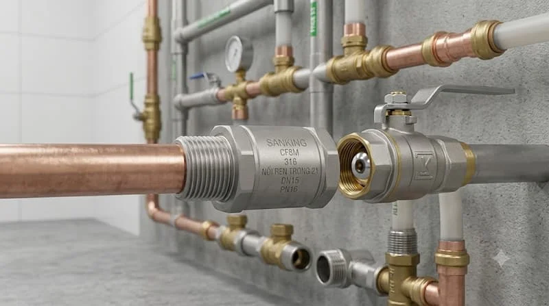 Ứng dụng thực tế nối ren trong 2l