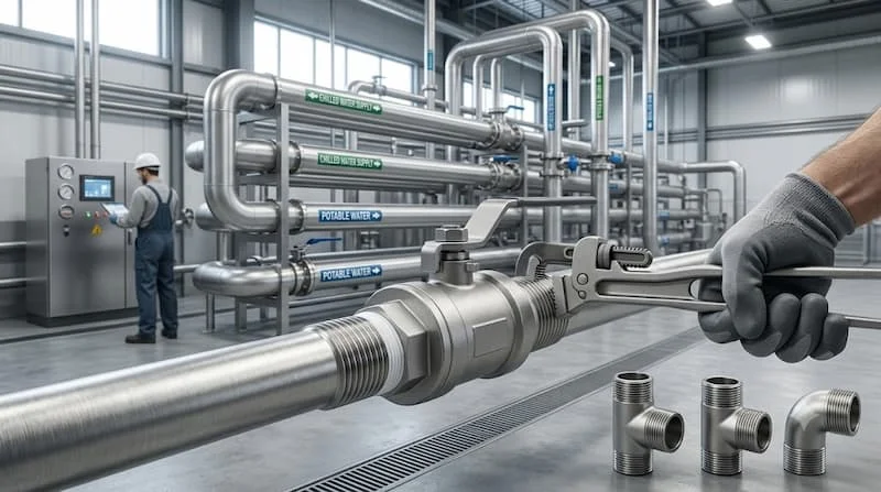 Ống inox trong hệ thống đường ống