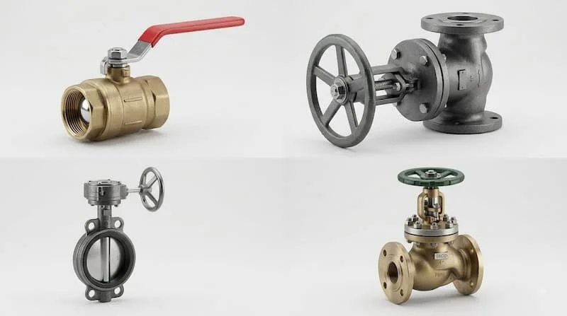 Các loại van khóa nước