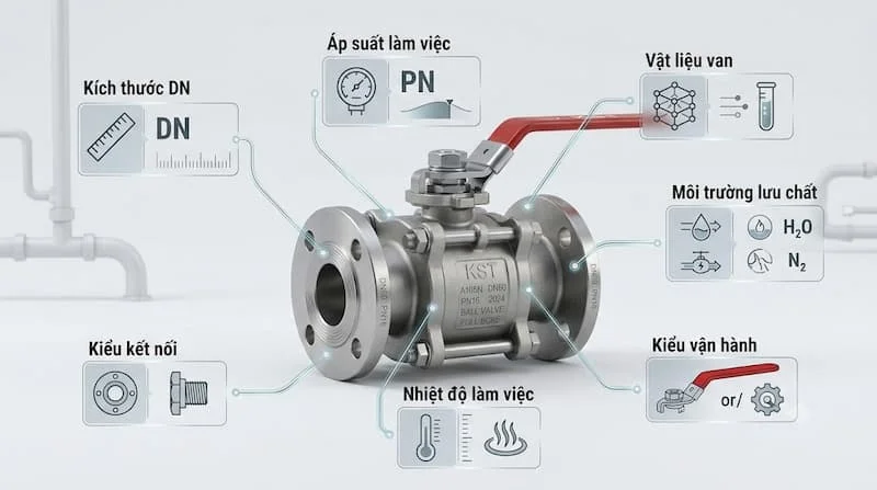 Ảnh tư vấn lựa chọn valve KST