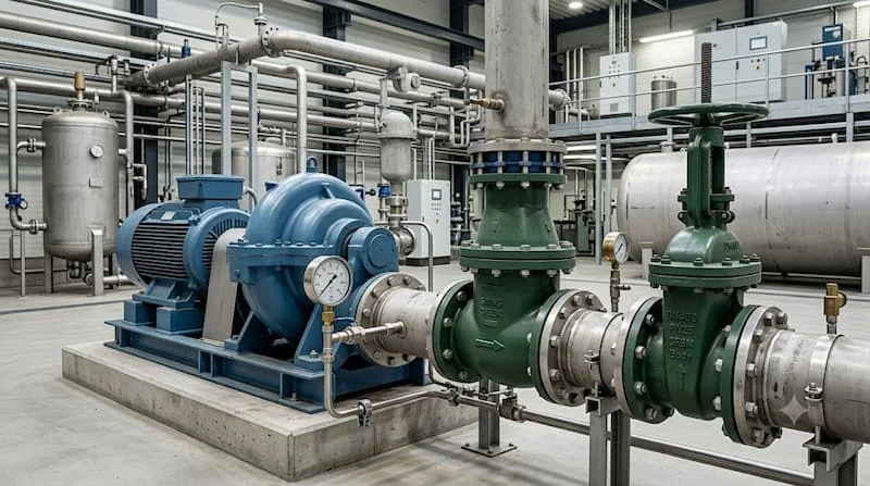 Ứng dụng van máy bơm nước thực tế