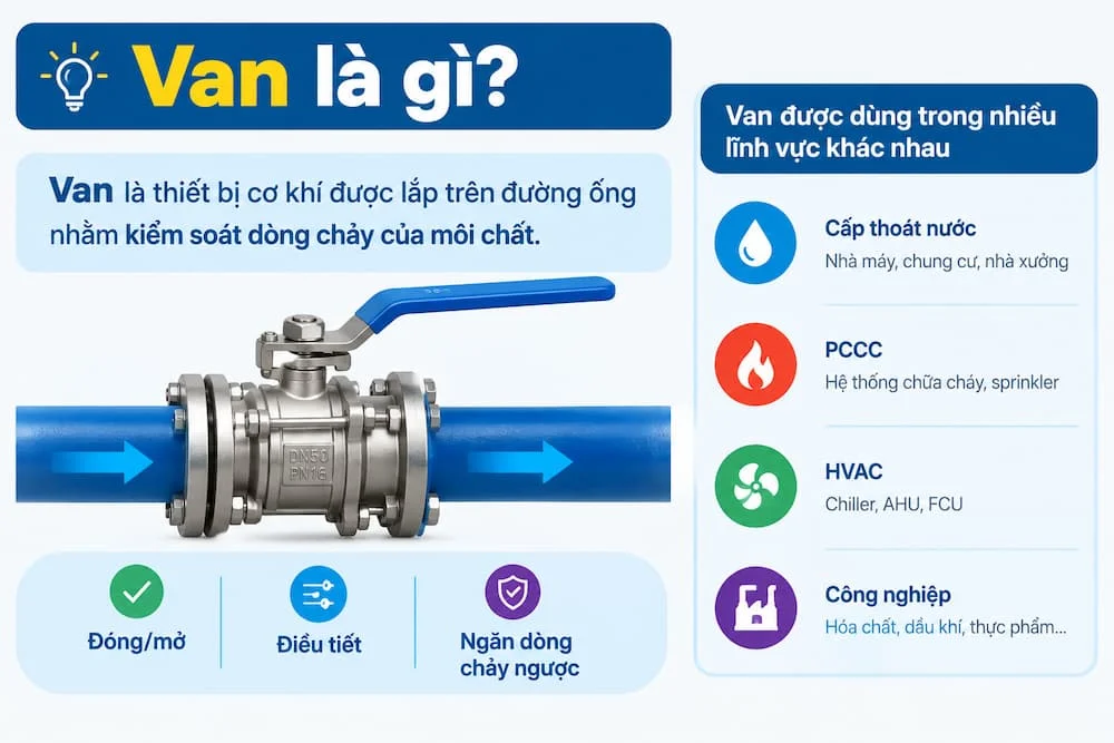 Giới thiệu tổng quan sản phẩm van nước