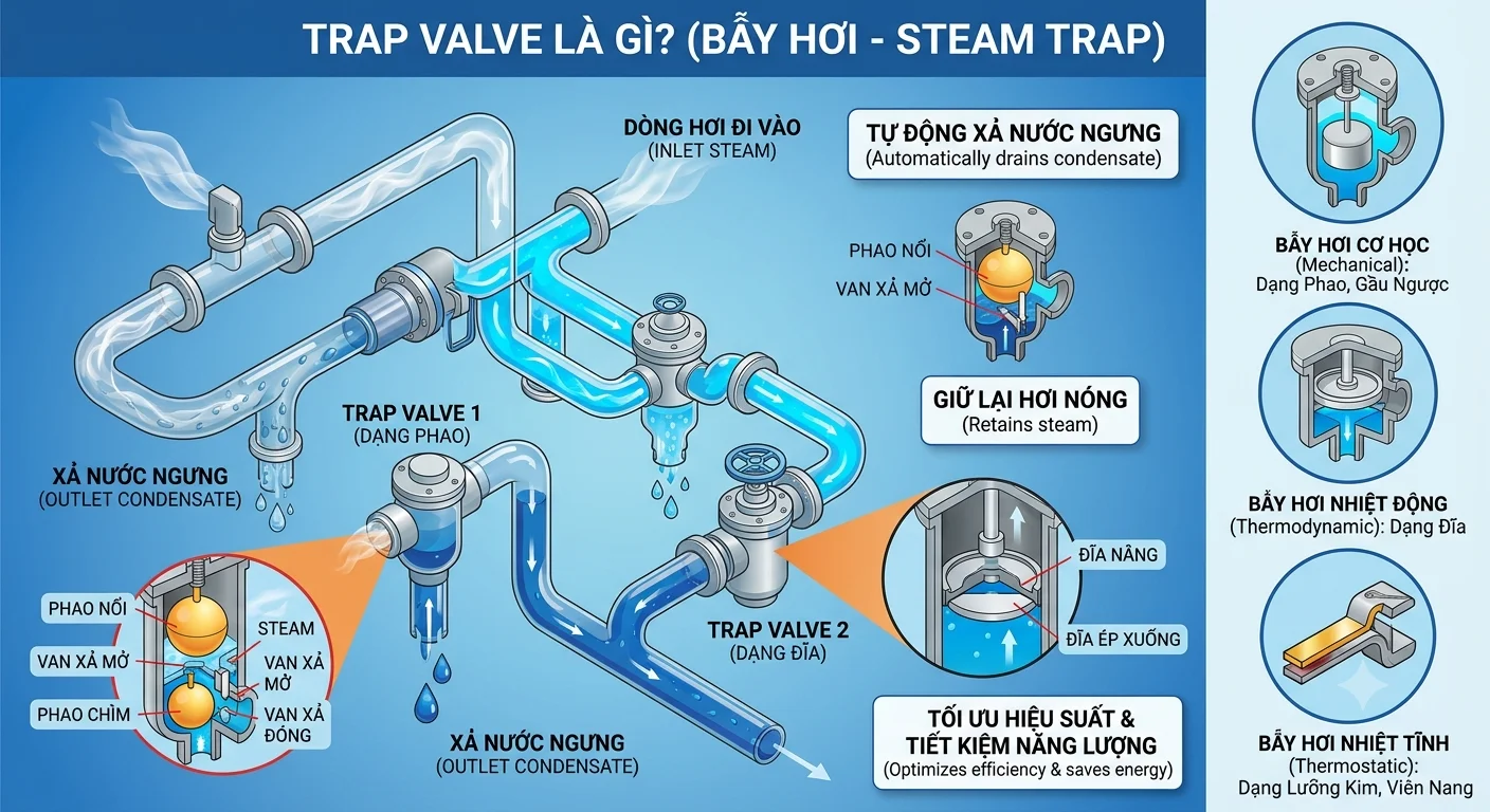 trap-valve