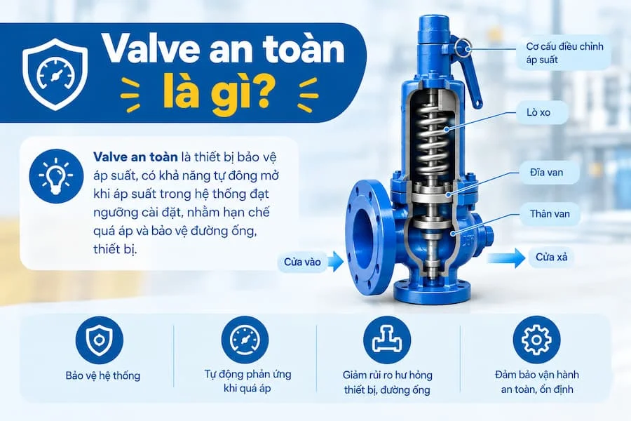 Giới thiệu về van an toàn