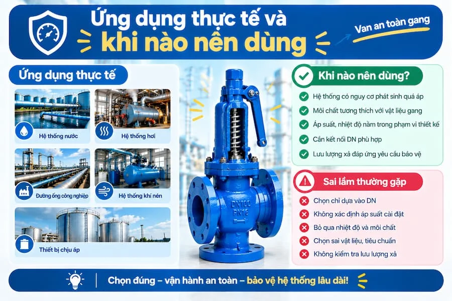 Ứng dụng thực tế và khi nào nên dùng