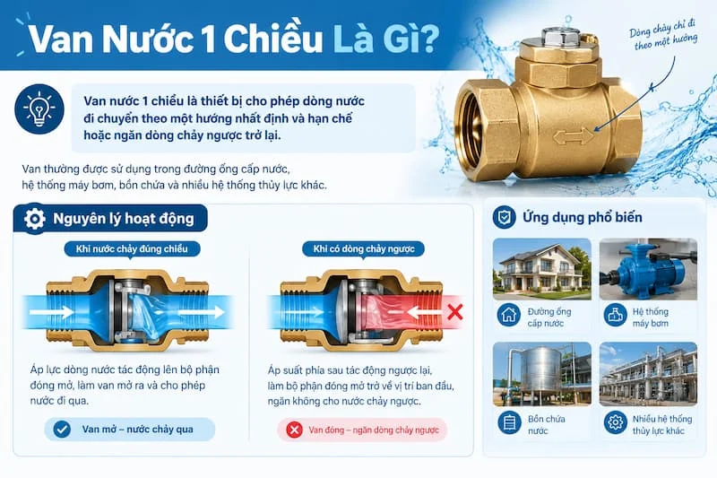 Giới thiệu van một chiều