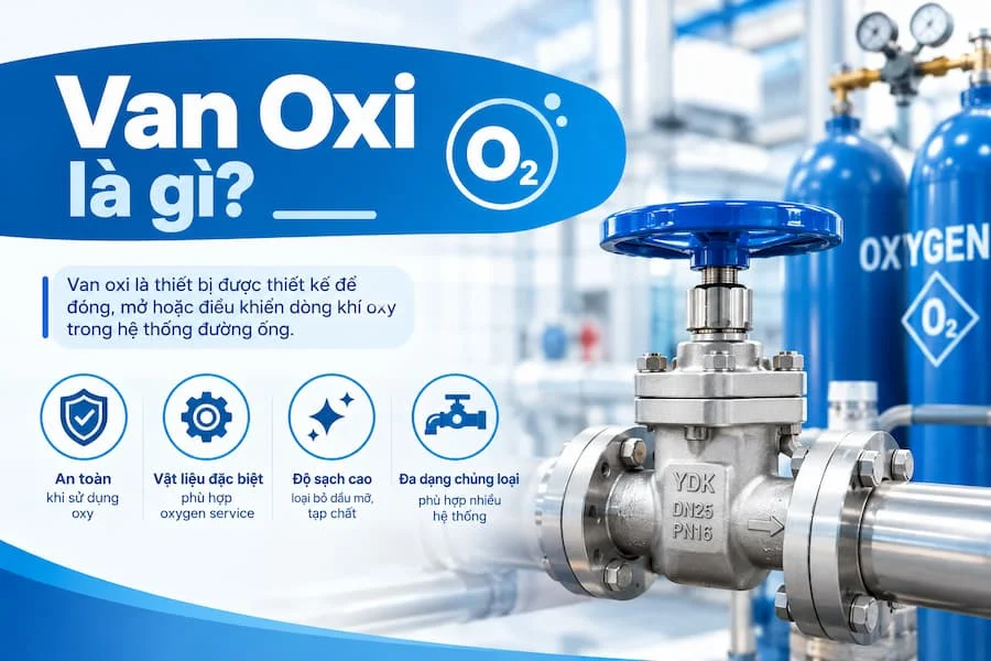 Giới thiệu tổng quan về van oxy