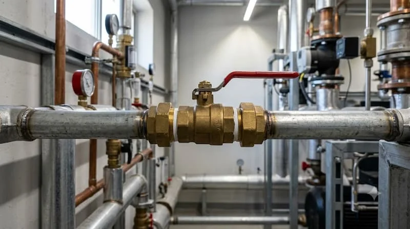 Van rắc co 27 trong hệ thống đường ống