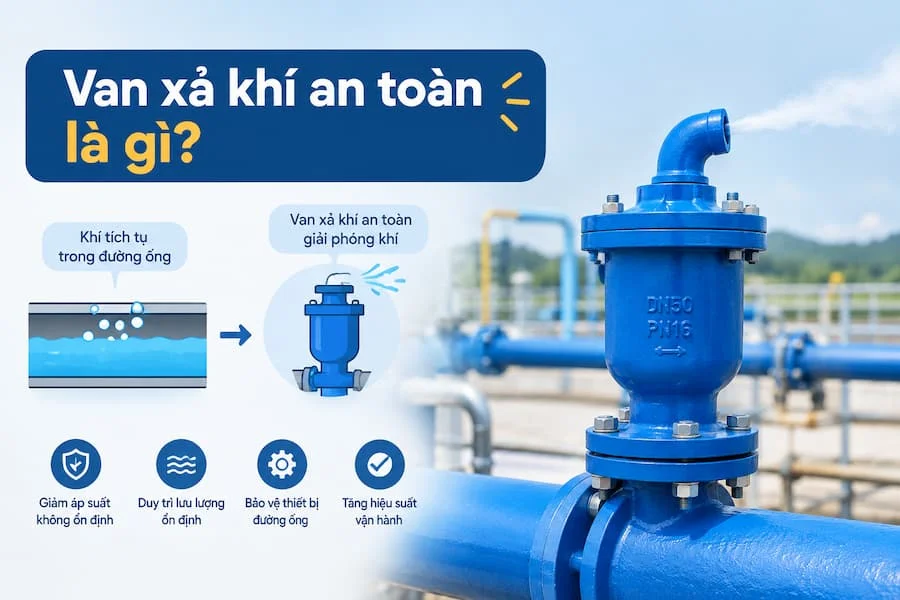 Giới thiệu Valve xả khí an toàn