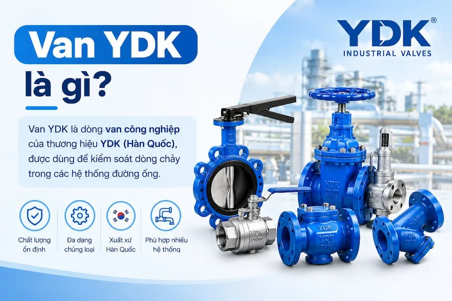 Tổng quan về van nước YDK