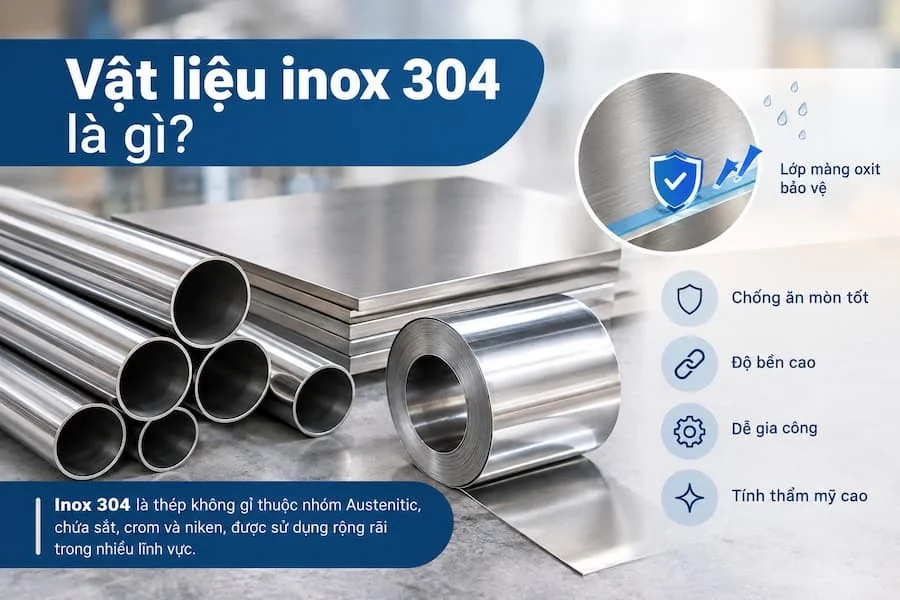 Giới thiệu các sản phẩm từ Inox