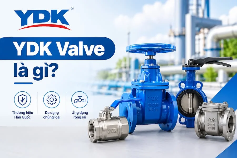 Giới thiệu tổng quát van nước YDK