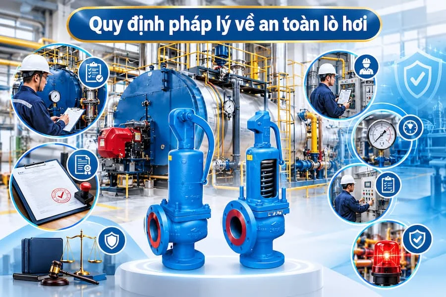 Các quy định an toàn cho lò hơi