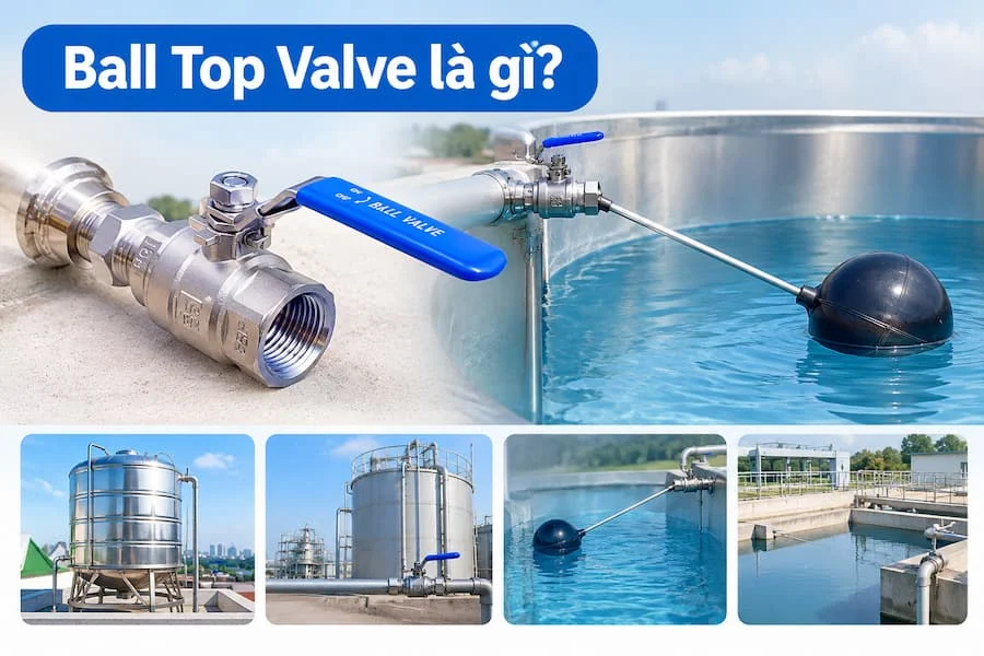 Giới thiệu van phao cơ, van bi