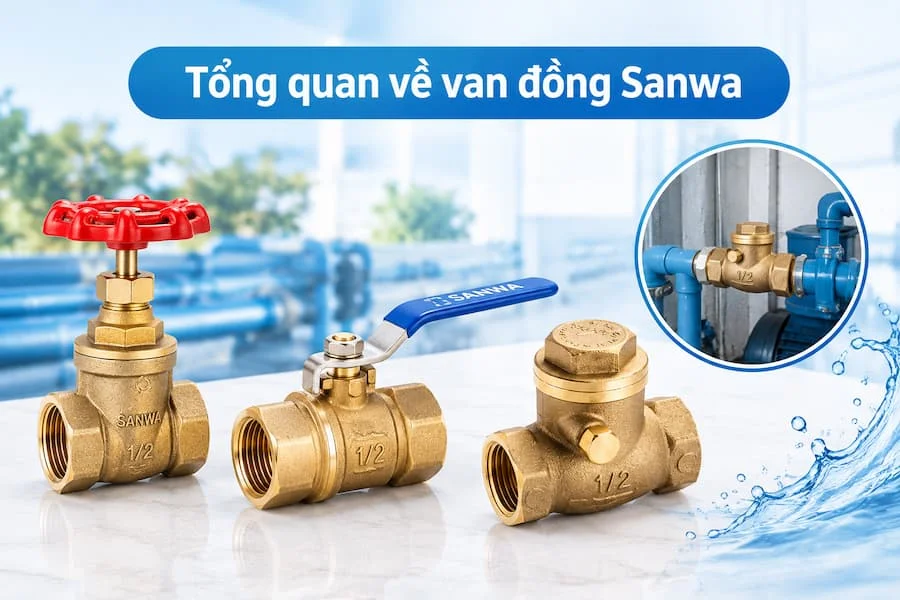Tổng quan về van đồng Sanwa