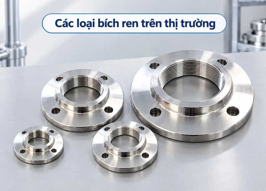 Các loại mặt bích phổ biến trên thị trường