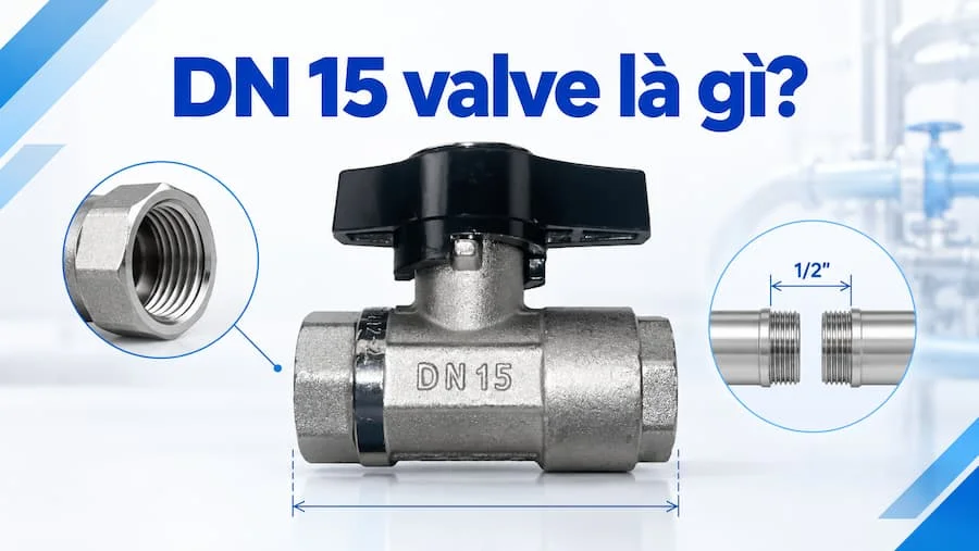 Giới thiệu van nước DN15