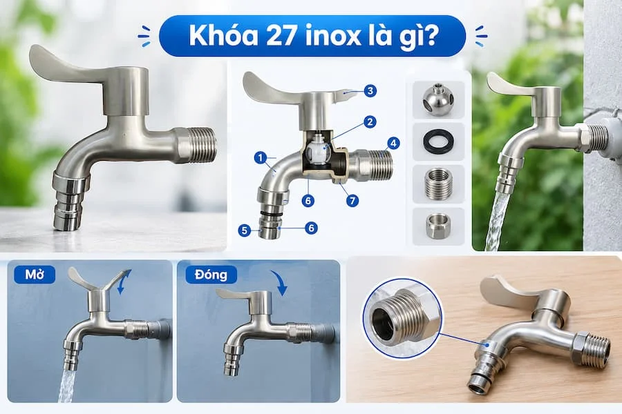 Giới thiệu van khóa nước 27