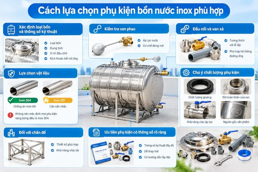 Cách lựa chọn phụ kiện phù hợp