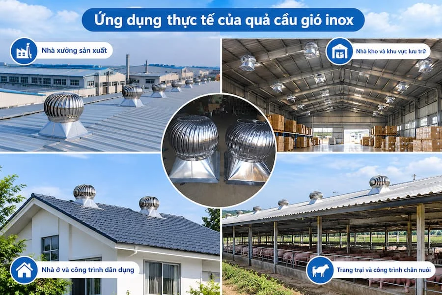 Ứng dụng thực tế của cầu gió