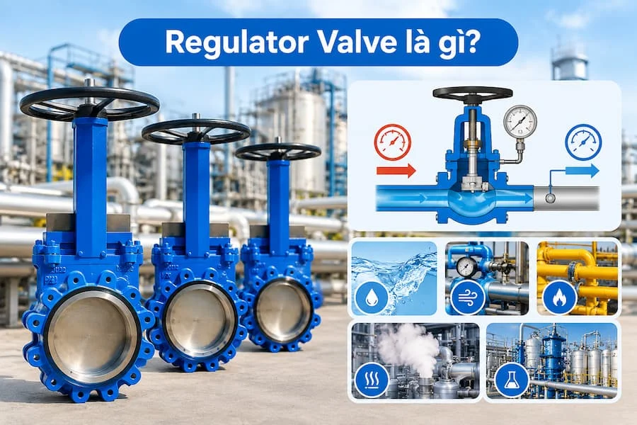 Giới thiệu về van điều áp trên thị trường