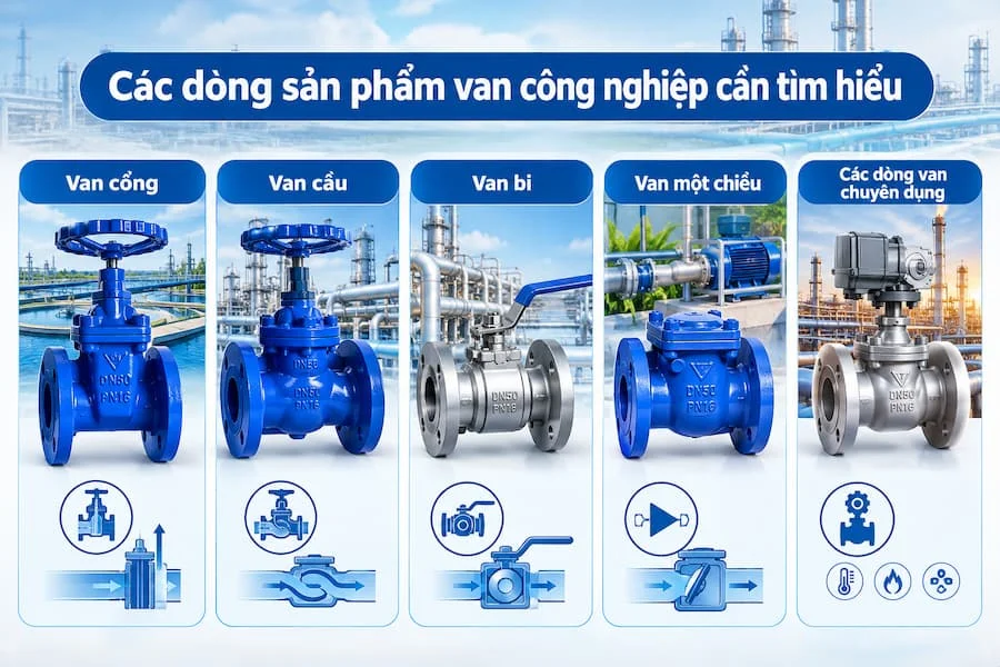 Các dòng van Hàn Quốc SWI