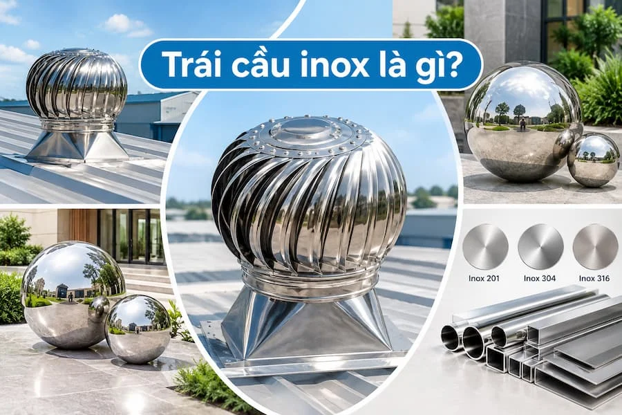 Giới thiệu sản phẩm quả cầu inox