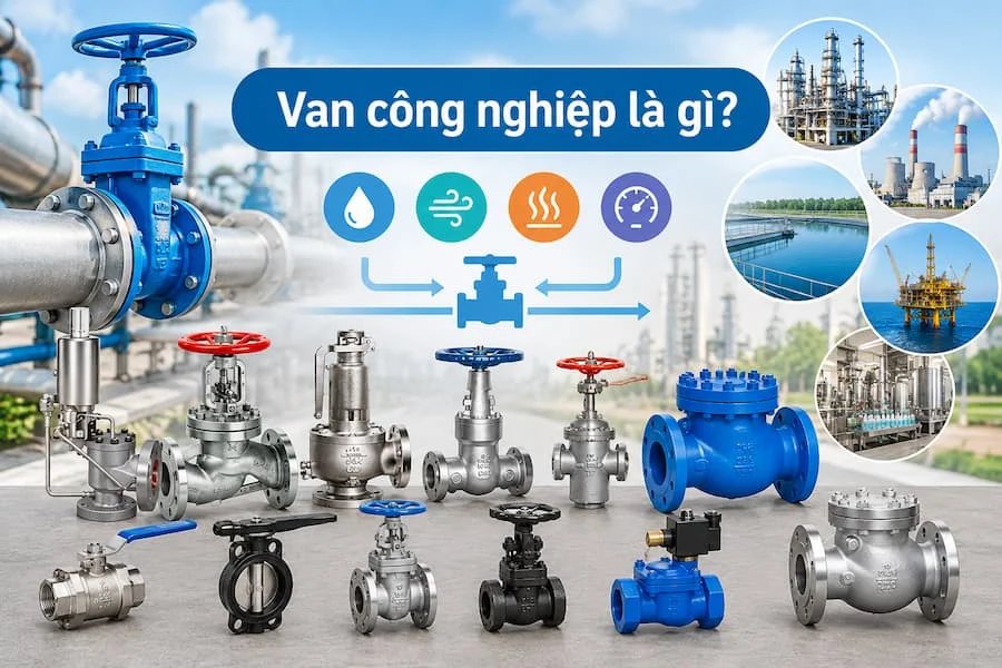 Giới thiệu các sản phẩm van công nghiệp là gì