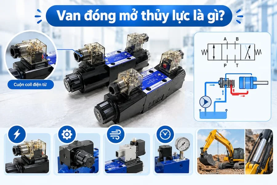 Giới thiệu van nước thủy lực
