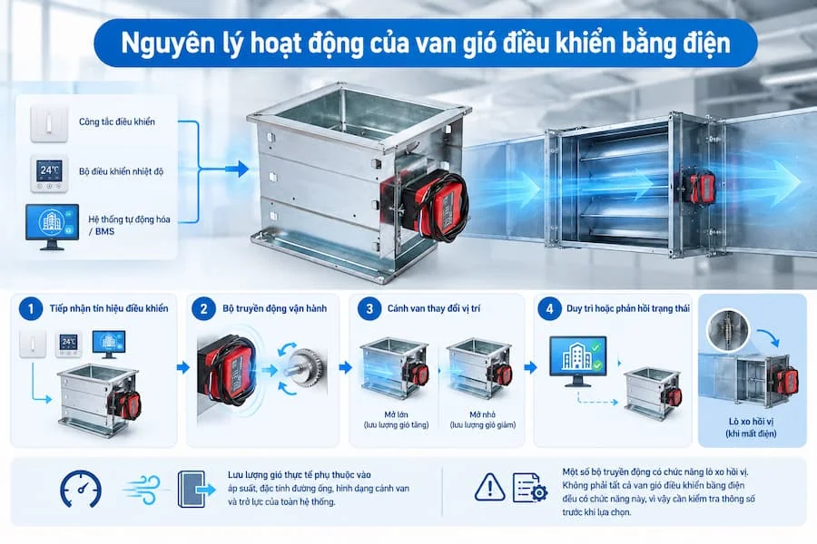 Nguyên lý hoạt động của Valve giá điều khiển bằng điện