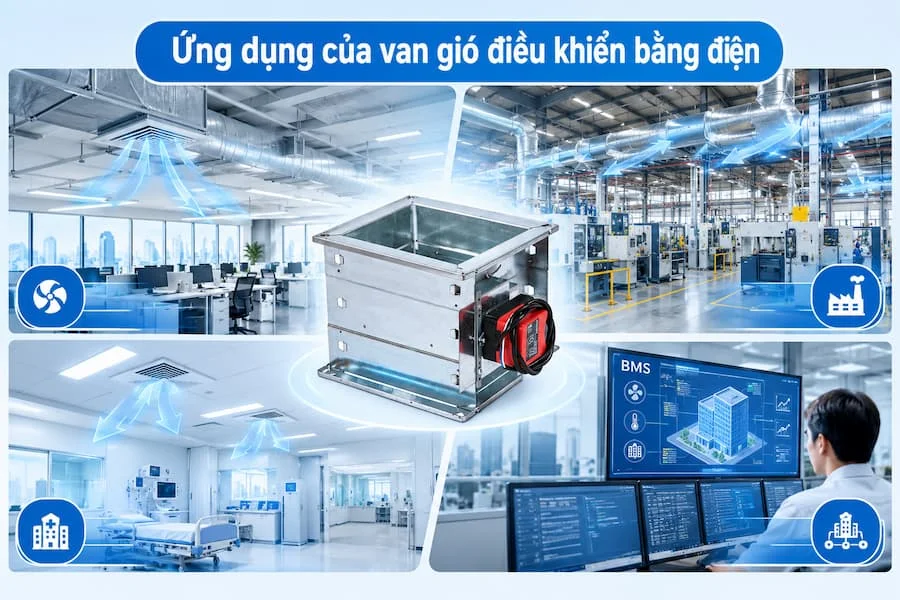 Ứng dụng của van gió trên thực tế