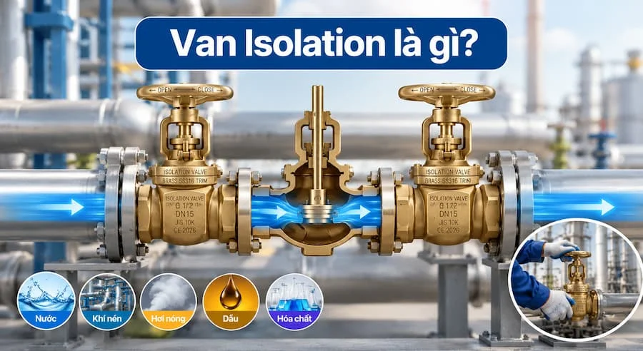 Tổng quan về sản phẩm van cách ly
