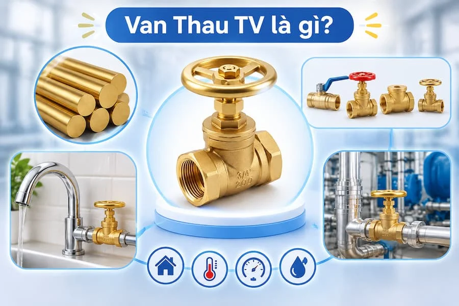 Giới thiệu van thau TV trên thị trường