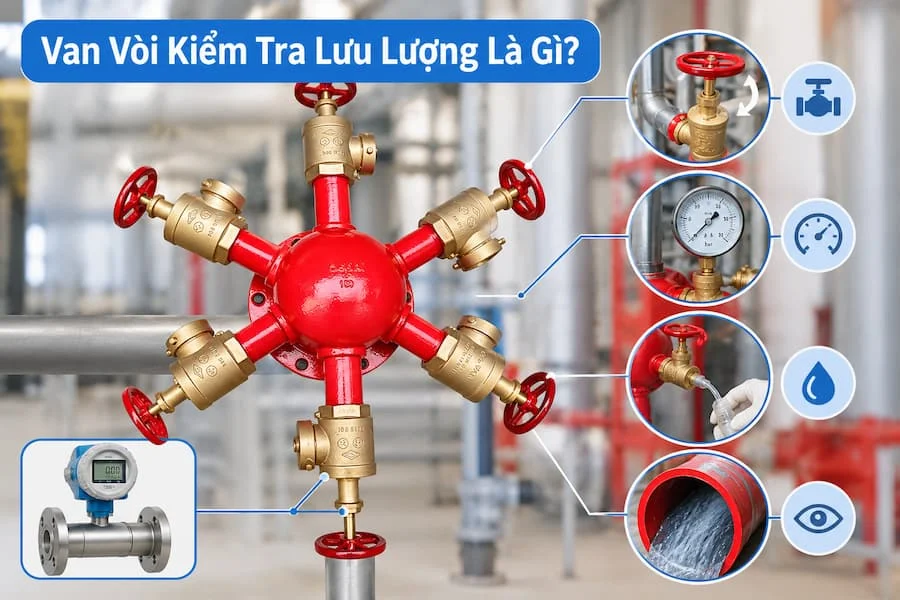 Giới thiệu van nước kiểm tra lưu lượng